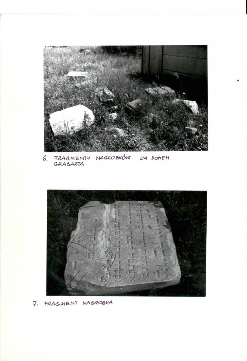 Karta cmentarza, skan nr 6