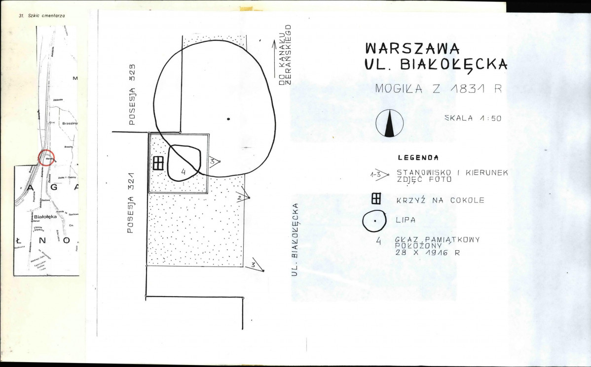 Karta cmentarza, skan nr 3