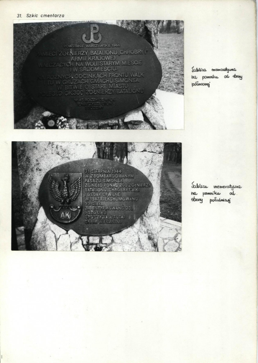 Karta cmentarza, skan nr 5