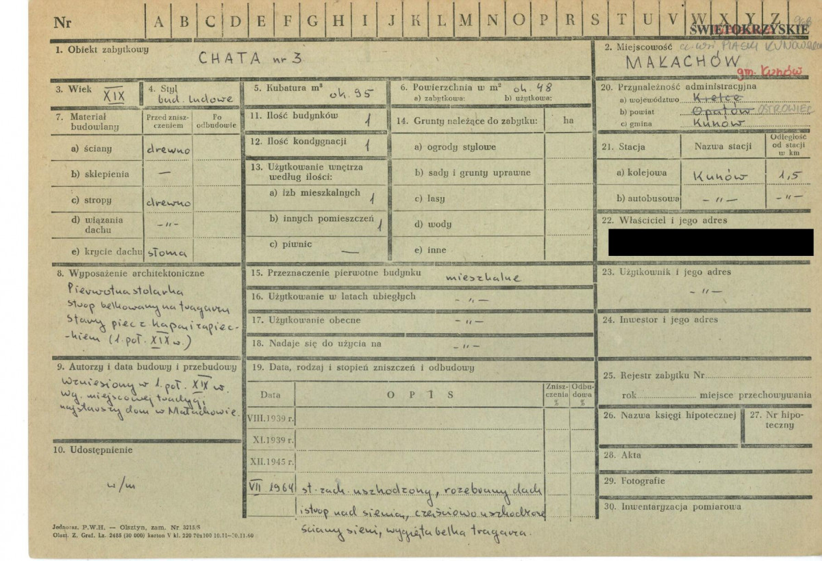 KZ - Karta zielona, skan nr 1