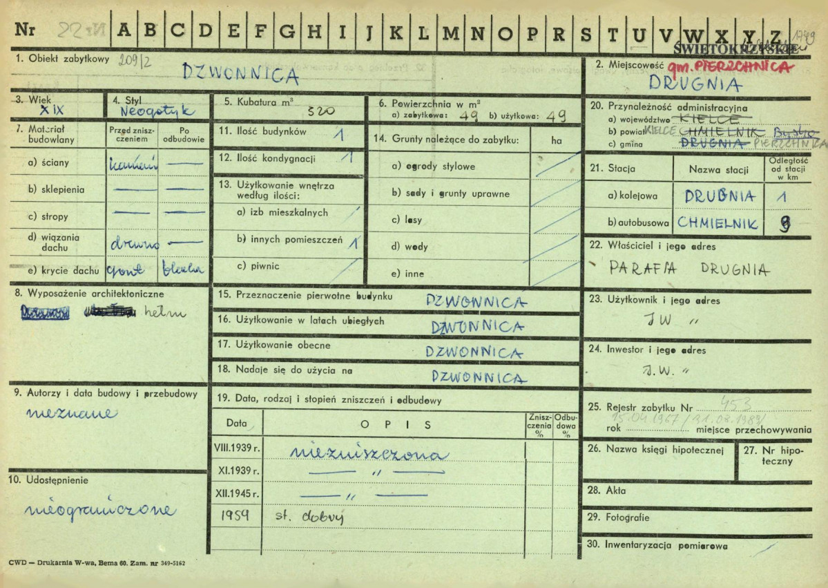 Karta zielona, skan nr 1
