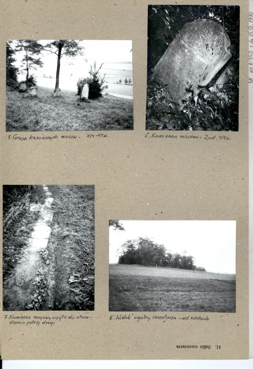 Karta cmentarza, skan nr 4