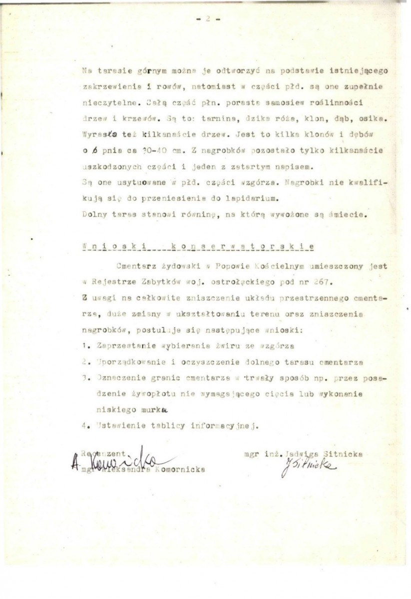 Karta cmentarza, skan nr 8