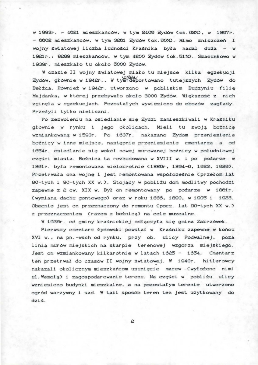 Karta cmentarza, skan nr 5