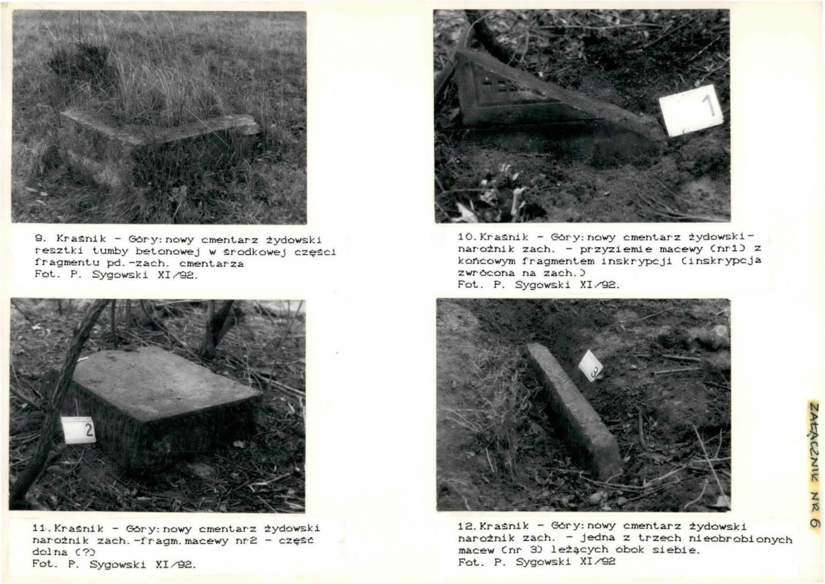 Karta cmentarza, skan nr 12