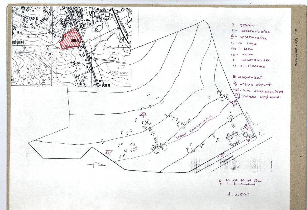 Karta cmentarza, skan nr 3