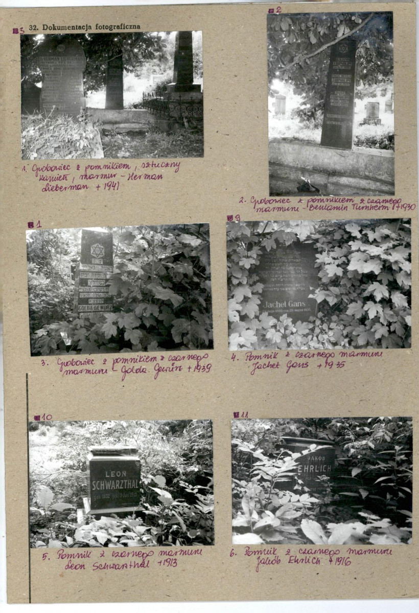 Karta cmentarza, skan nr 8