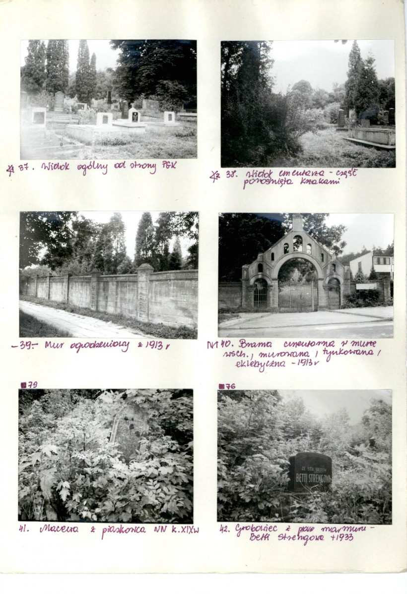 Karta cmentarza, skan nr 14