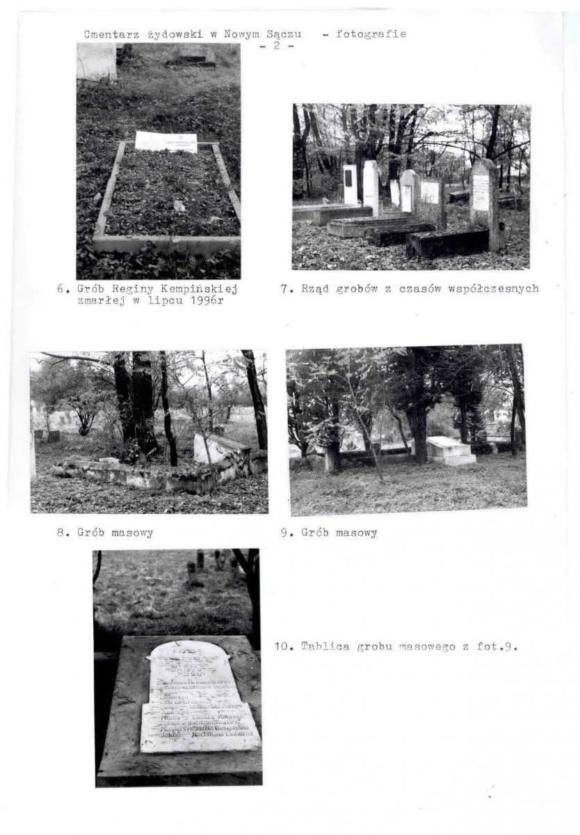 Karta cmentarza, skan nr 6