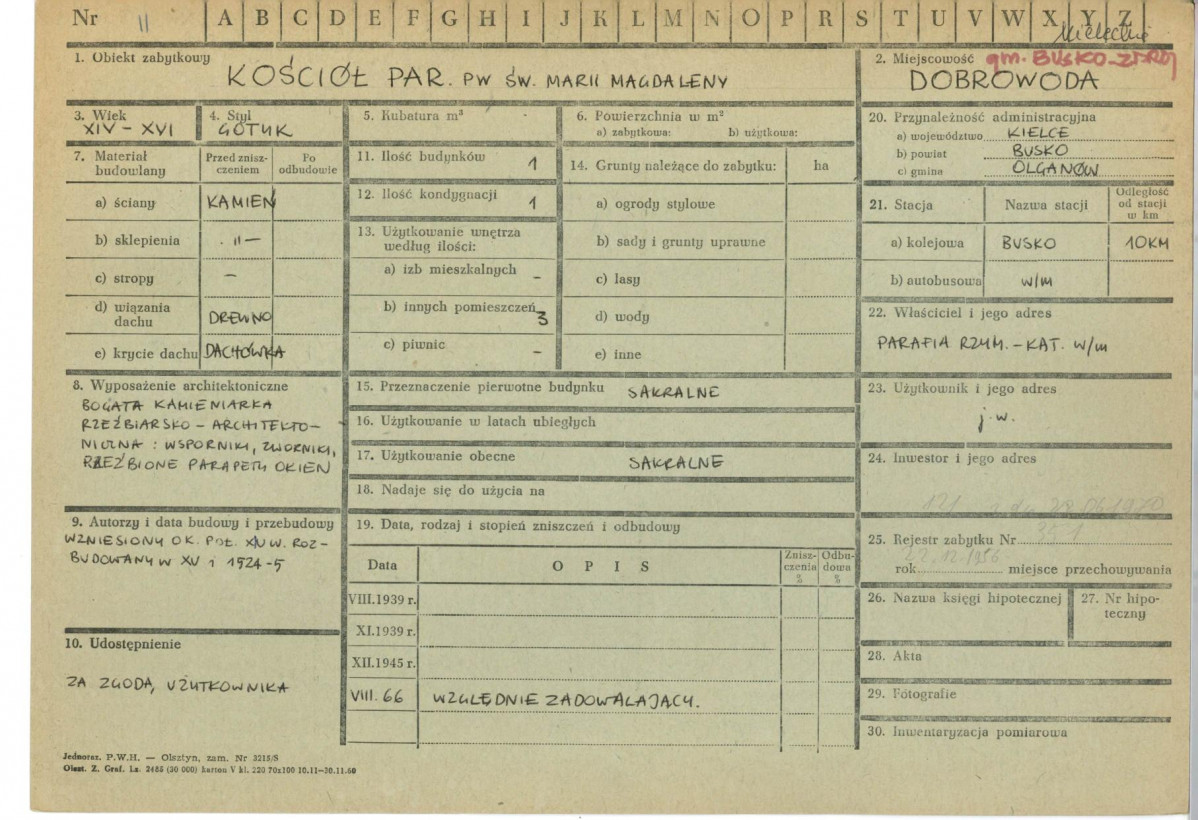 Karta zielona, skan nr 1