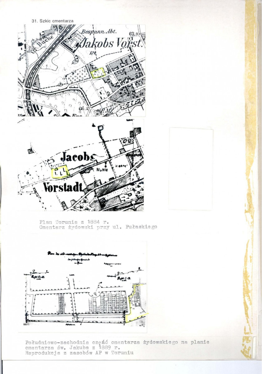 Karta cmentarza, skan nr 3