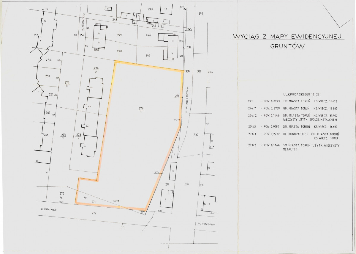 Karta cmentarza, skan nr 5