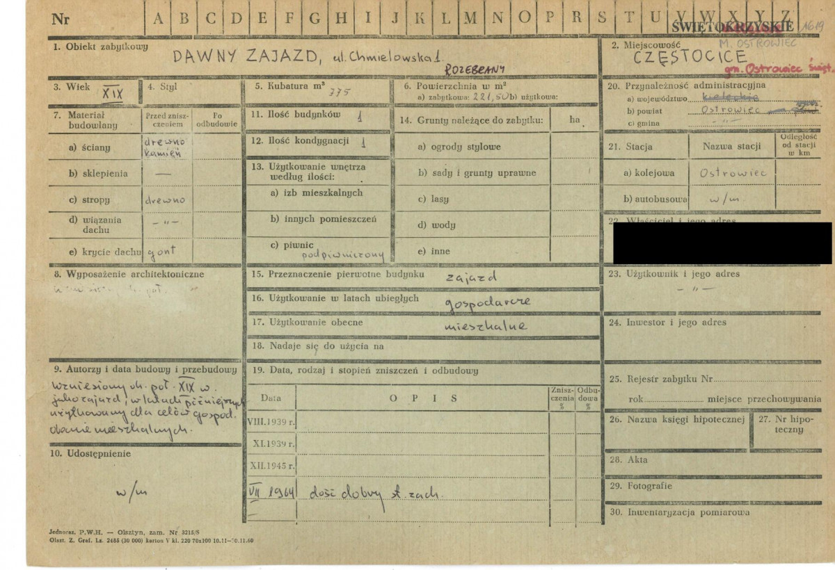 KZ - Karta zielona, skan nr 1