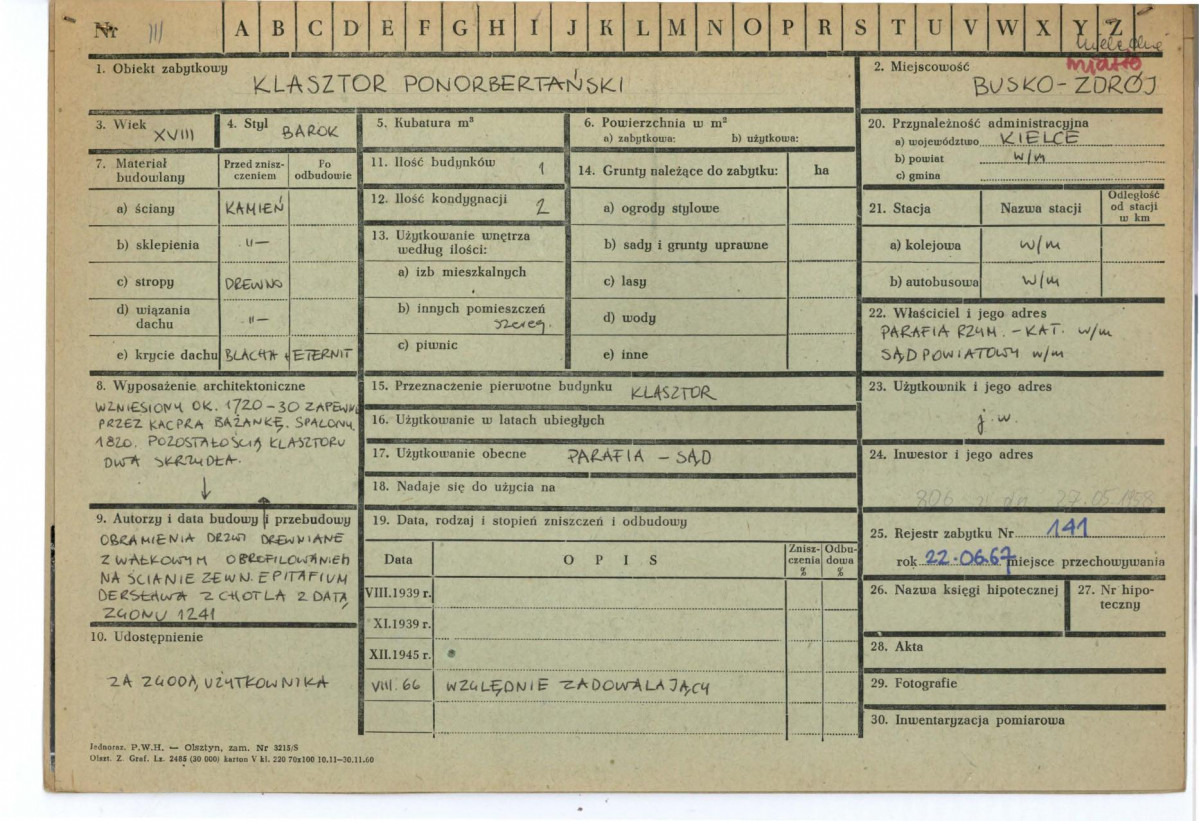 Karta zielona, skan nr 1