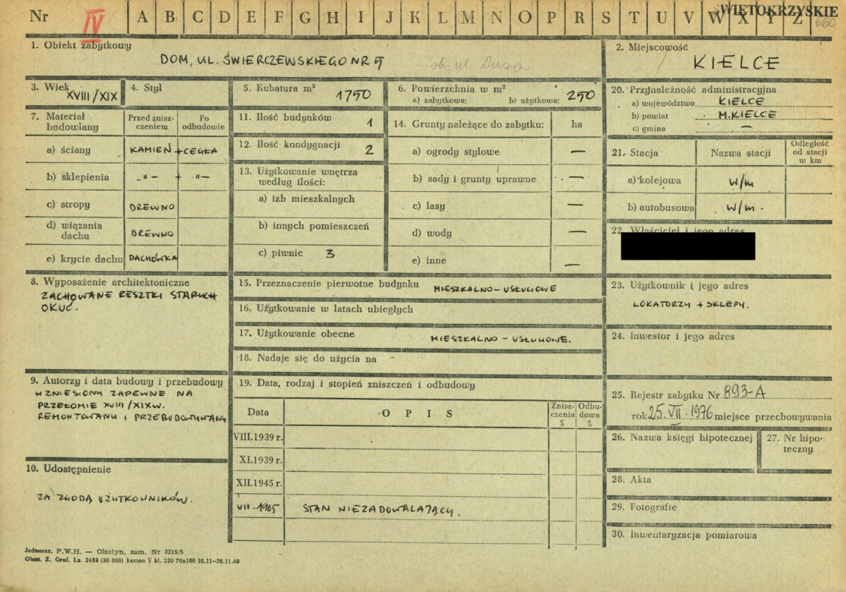 KZ - Karta zielona, skan nr 1