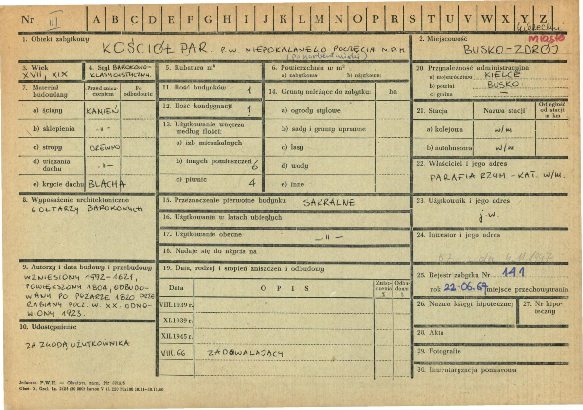 Karta zielona, skan nr 1