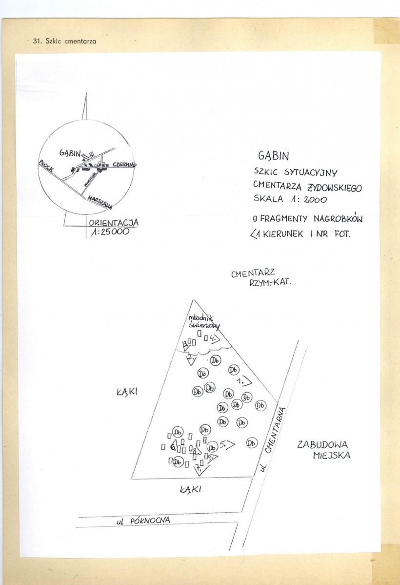 Karta cmentarza, skan nr 3