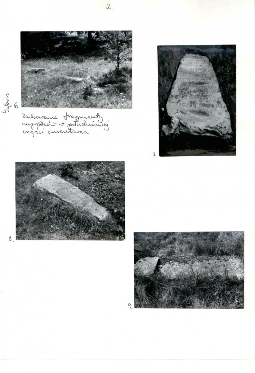 Karta cmentarza, skan nr 5