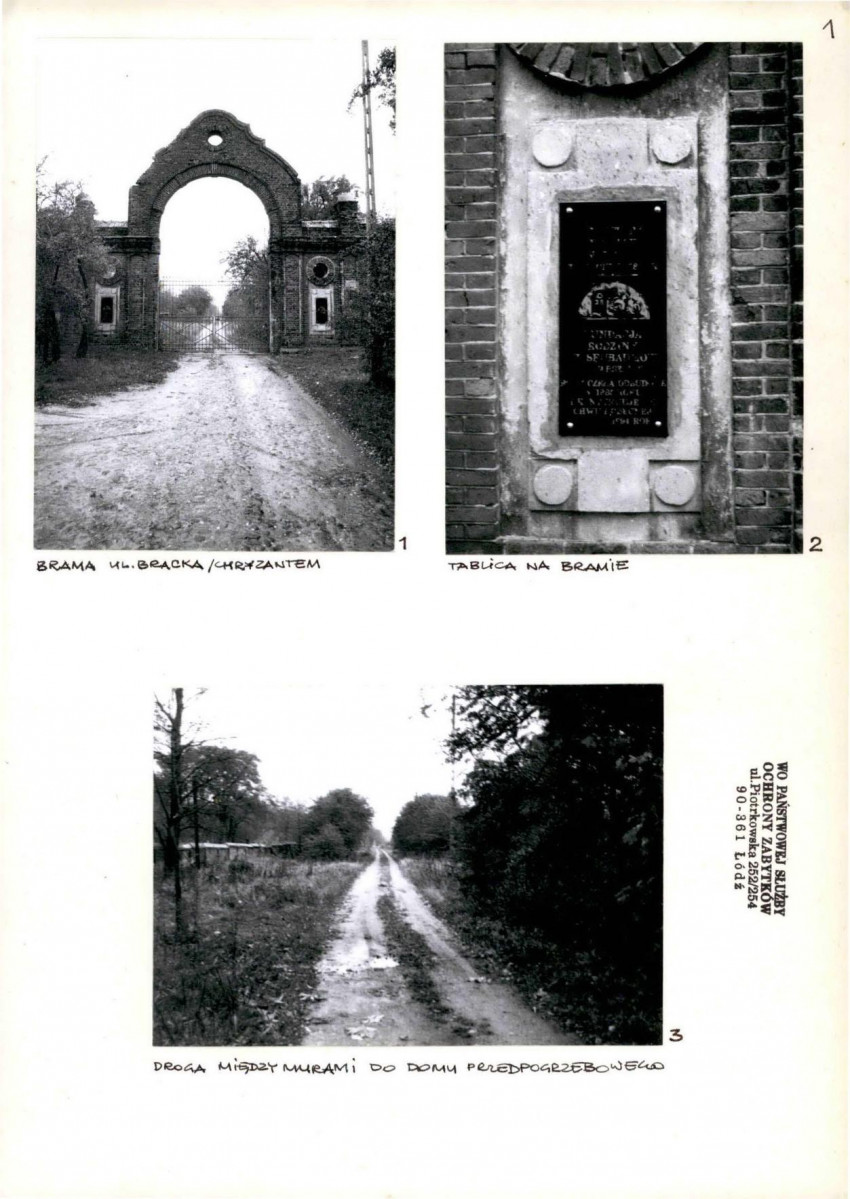 Karta cmentarza, skan nr 6