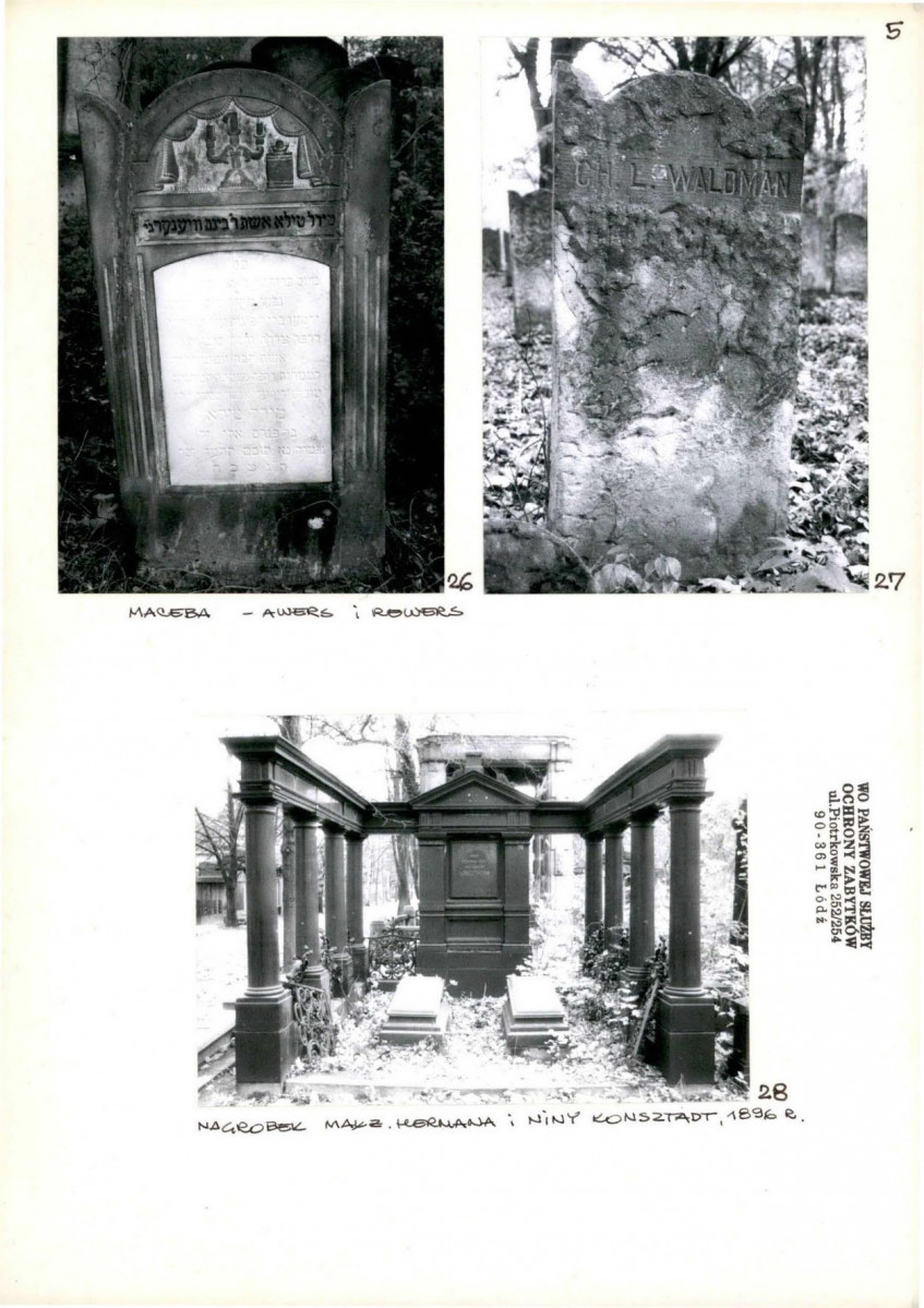 Karta cmentarza, skan nr 14