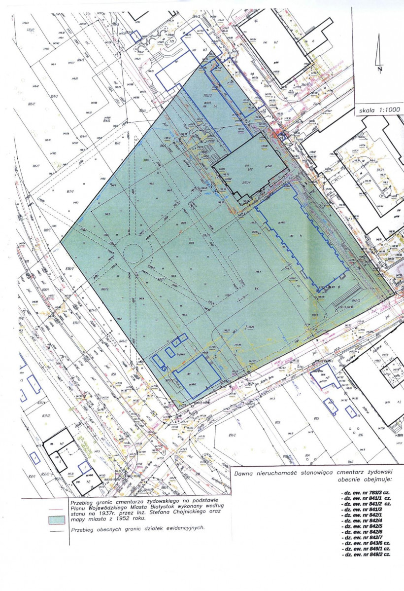 Karta cmentarza, skan nr 6