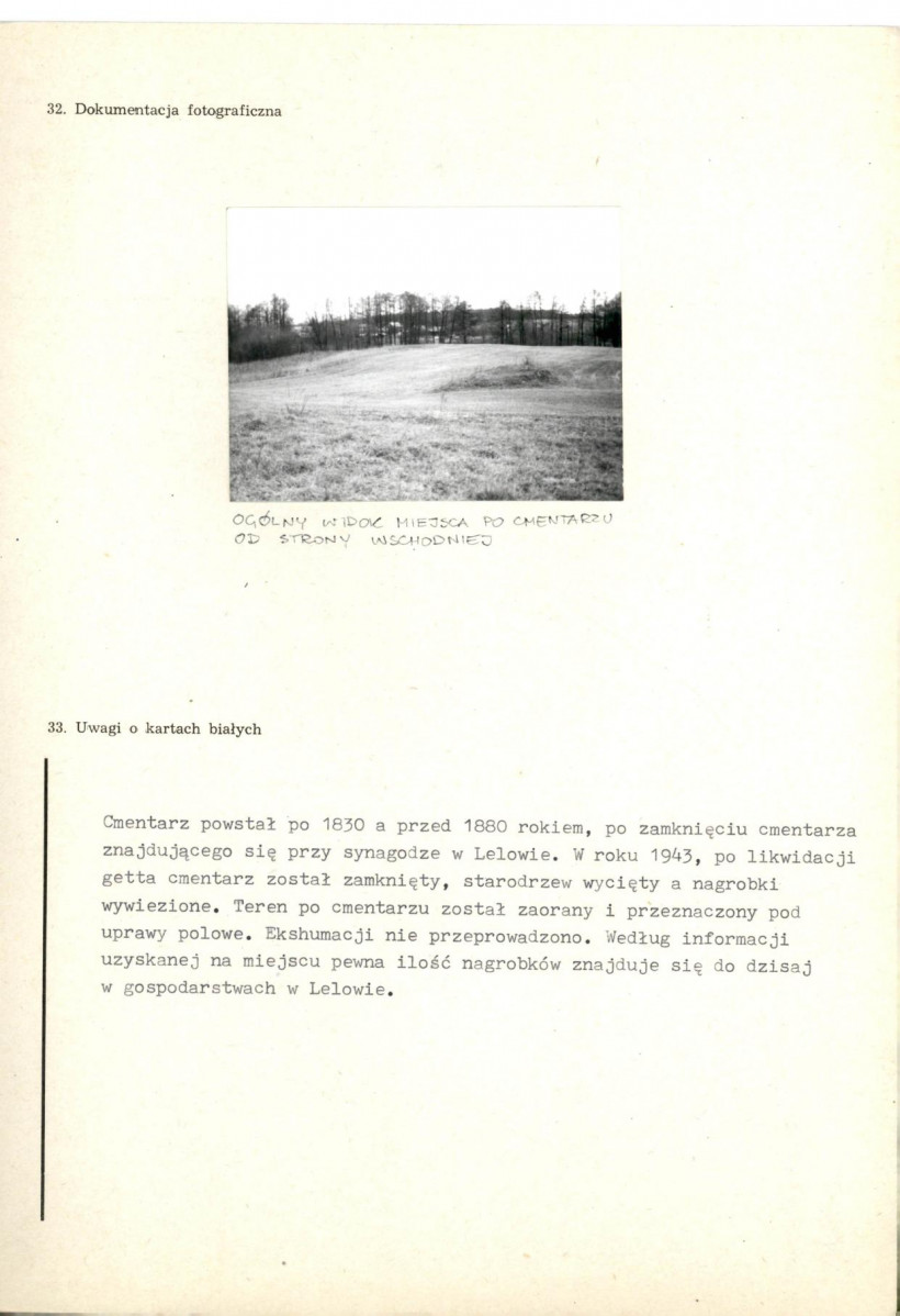 Karta cmentarza, skan nr 4