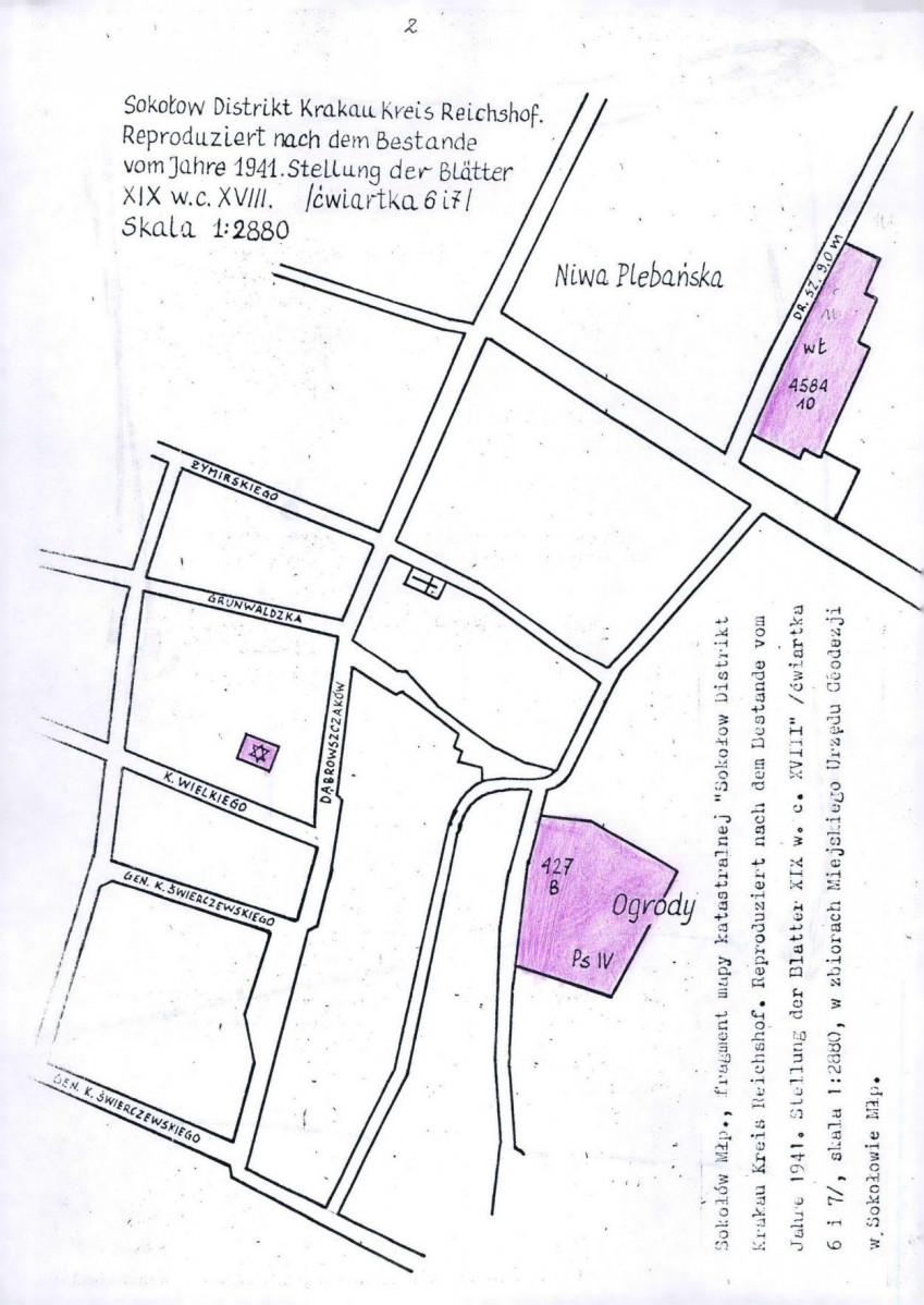 Karta cmentarza, skan nr 6