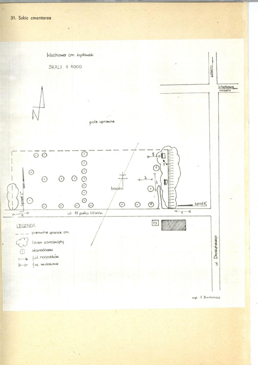 Karta cmentarza, skan nr 3