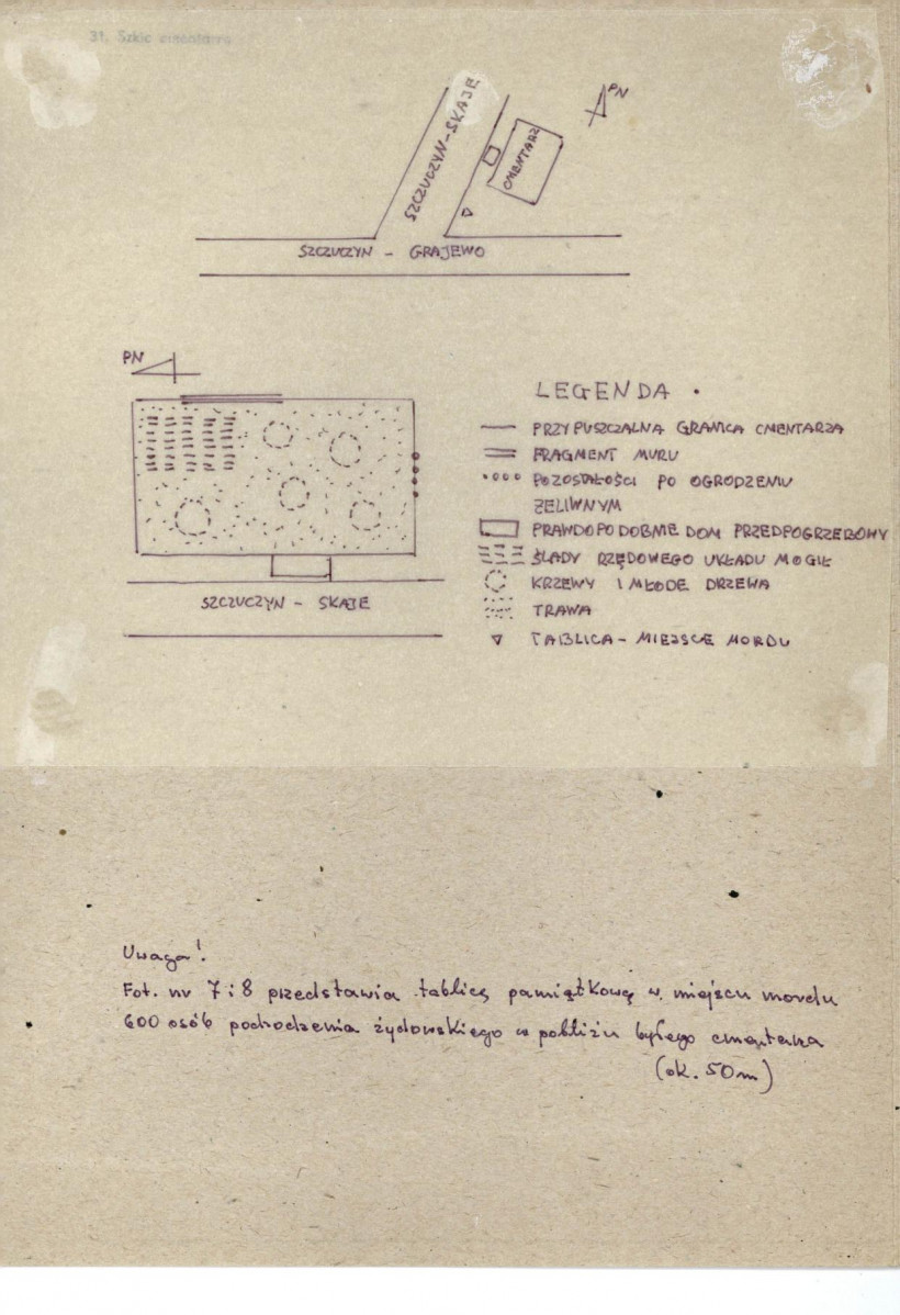 Karta cmentarza, skan nr 3