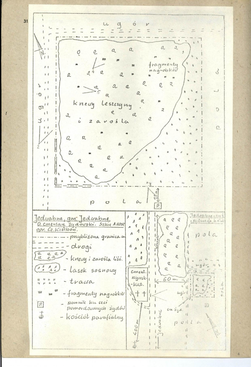 Karta cmentarza, skan nr 3