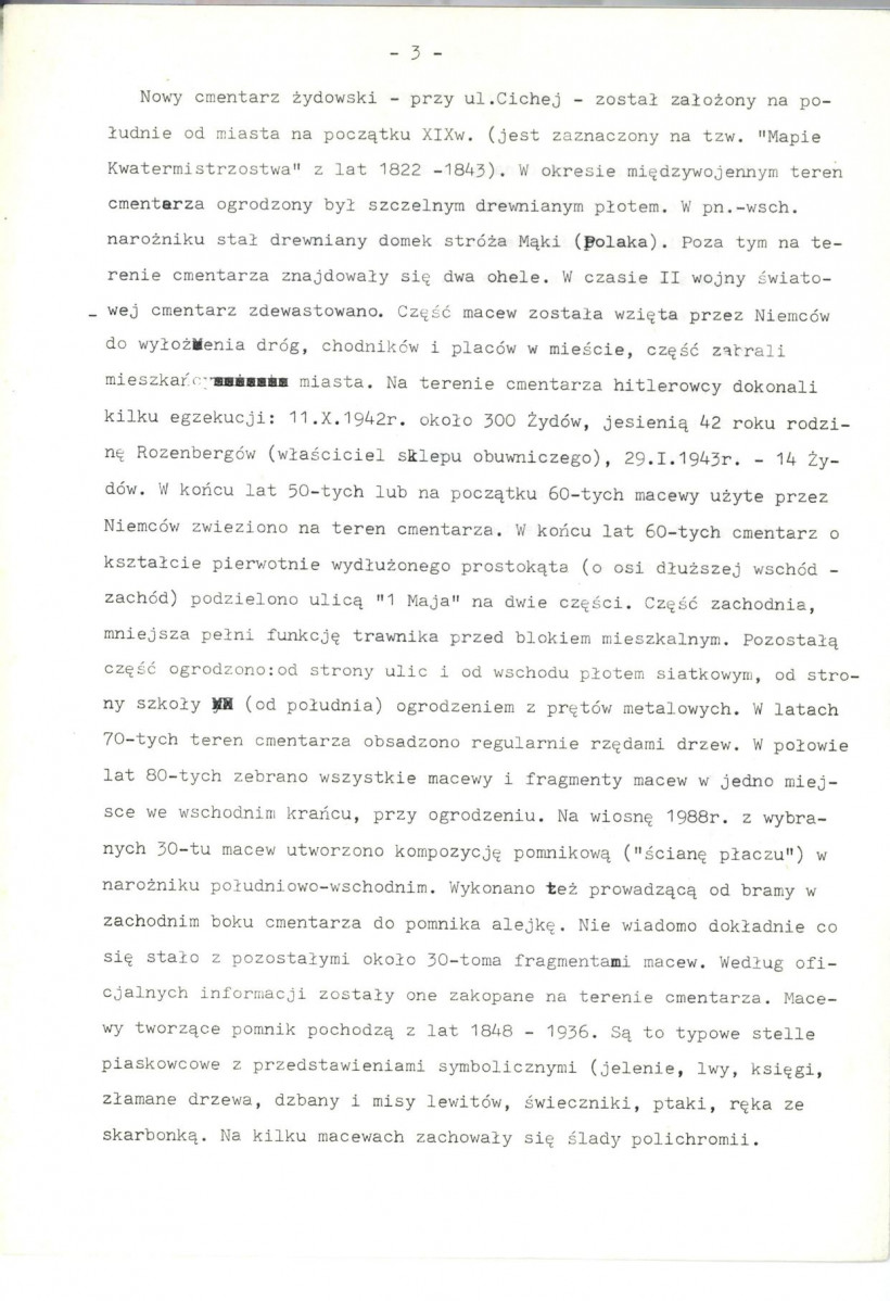 Karta cmentarza, skan nr 9