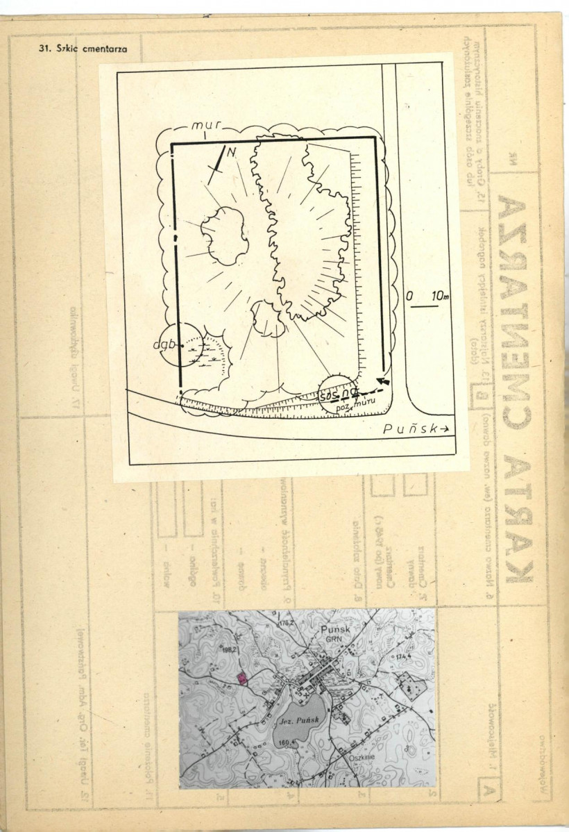 Karta cmentarza, skan nr 3