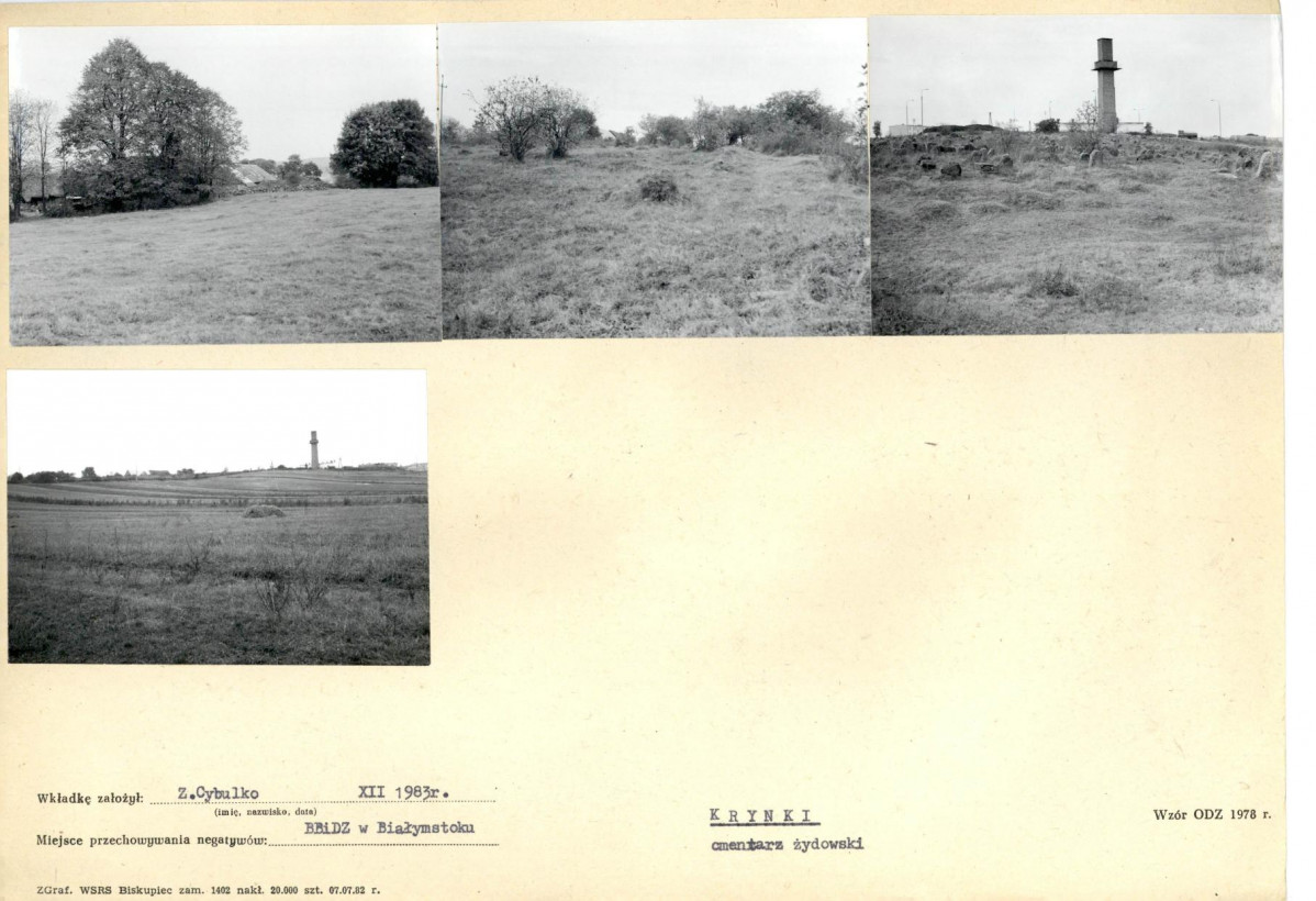 Karta cmentarza, skan nr 6