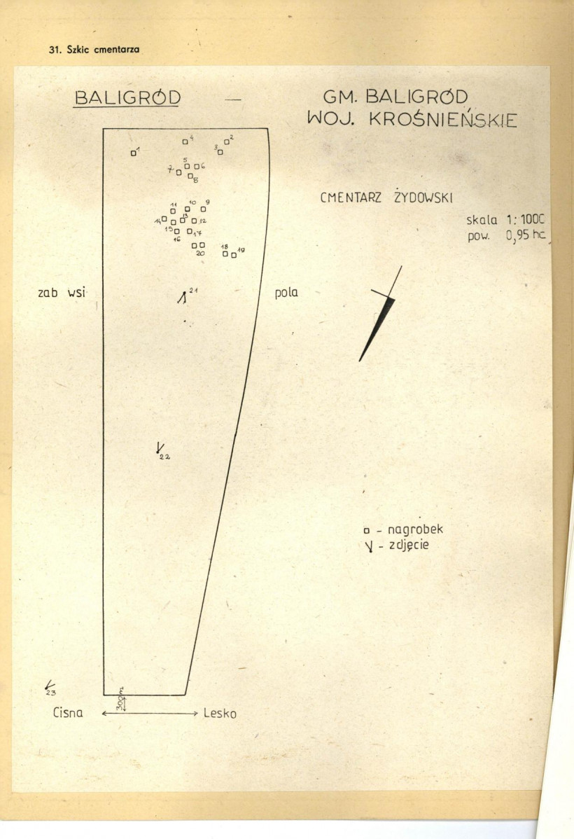 Karta cmentarza, skan nr 3