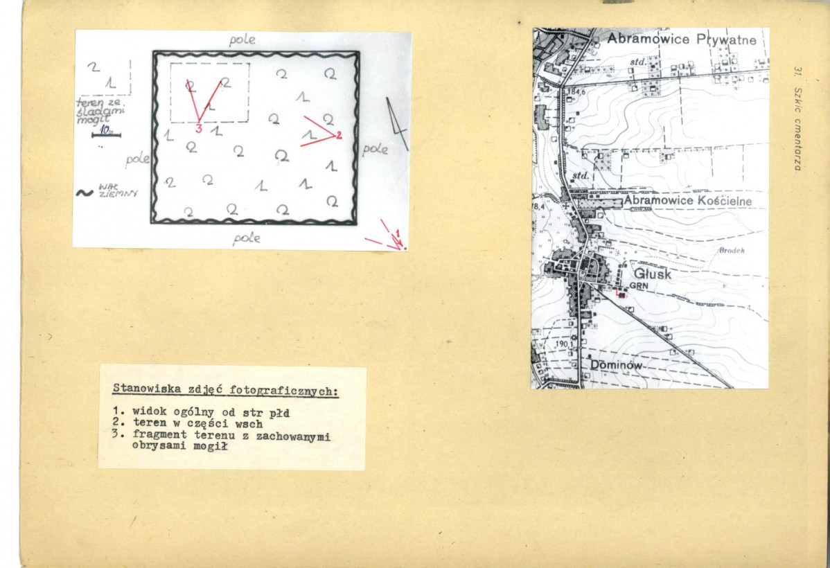 Karta cmentarza, skan nr 3