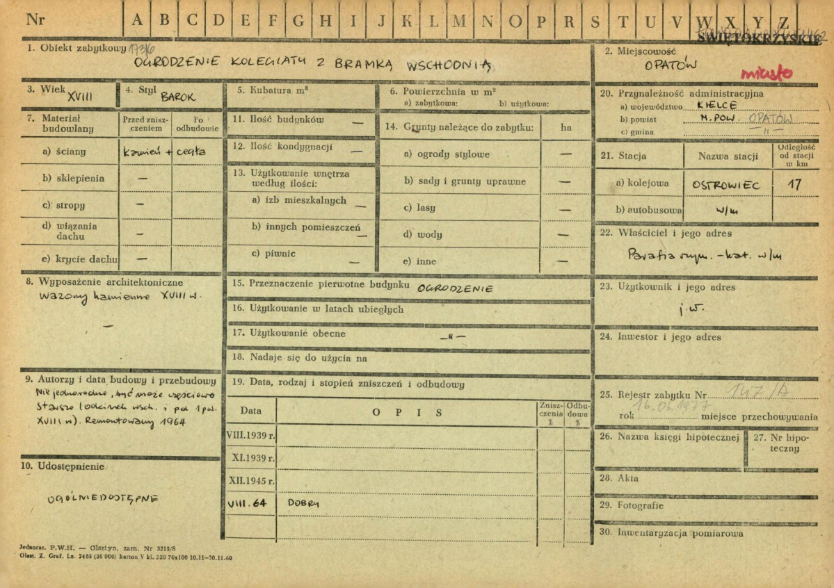 Karta zielona, skan nr 1