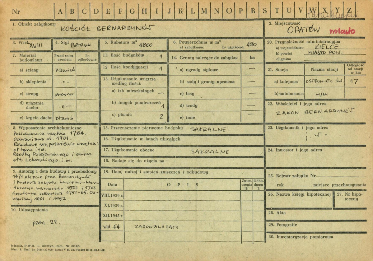 Karta zielona, skan nr 1