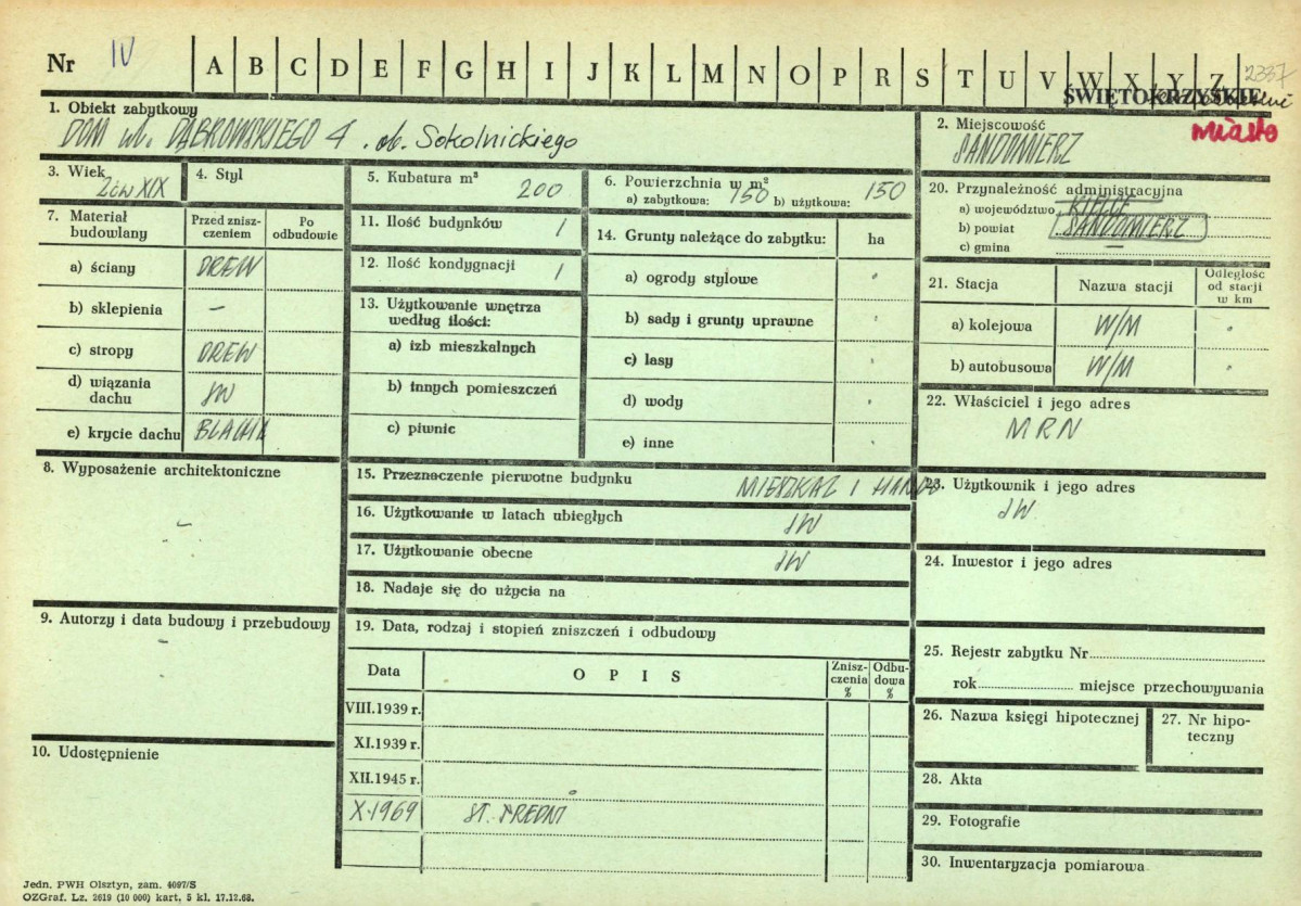 Karta zielona, skan nr 1