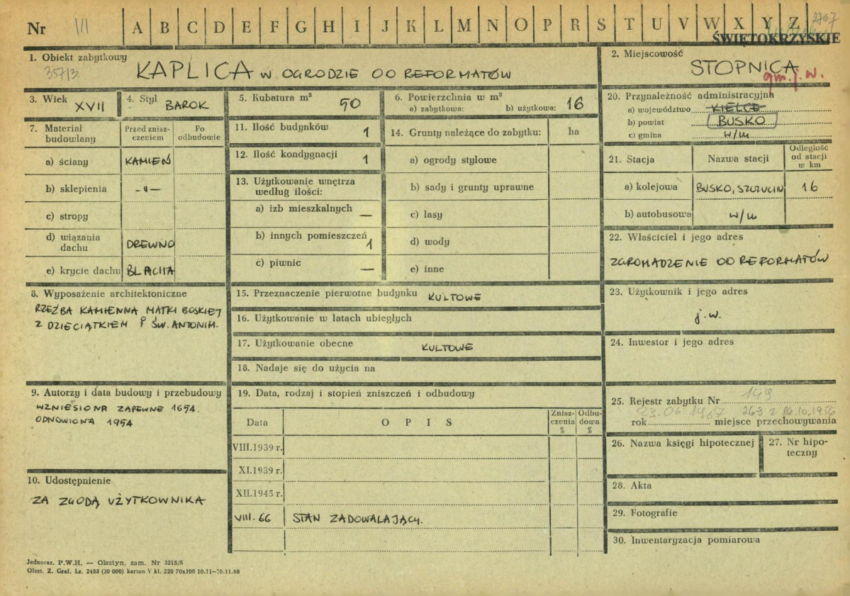 Karta zielona, skan nr 1