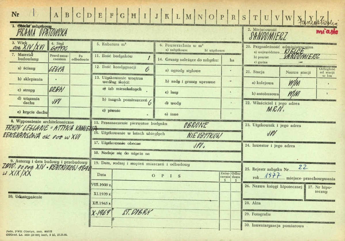 Karta zielona, skan nr 1