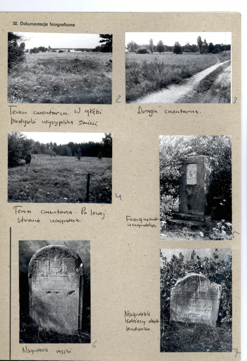 Karta cmentarza, skan nr 4