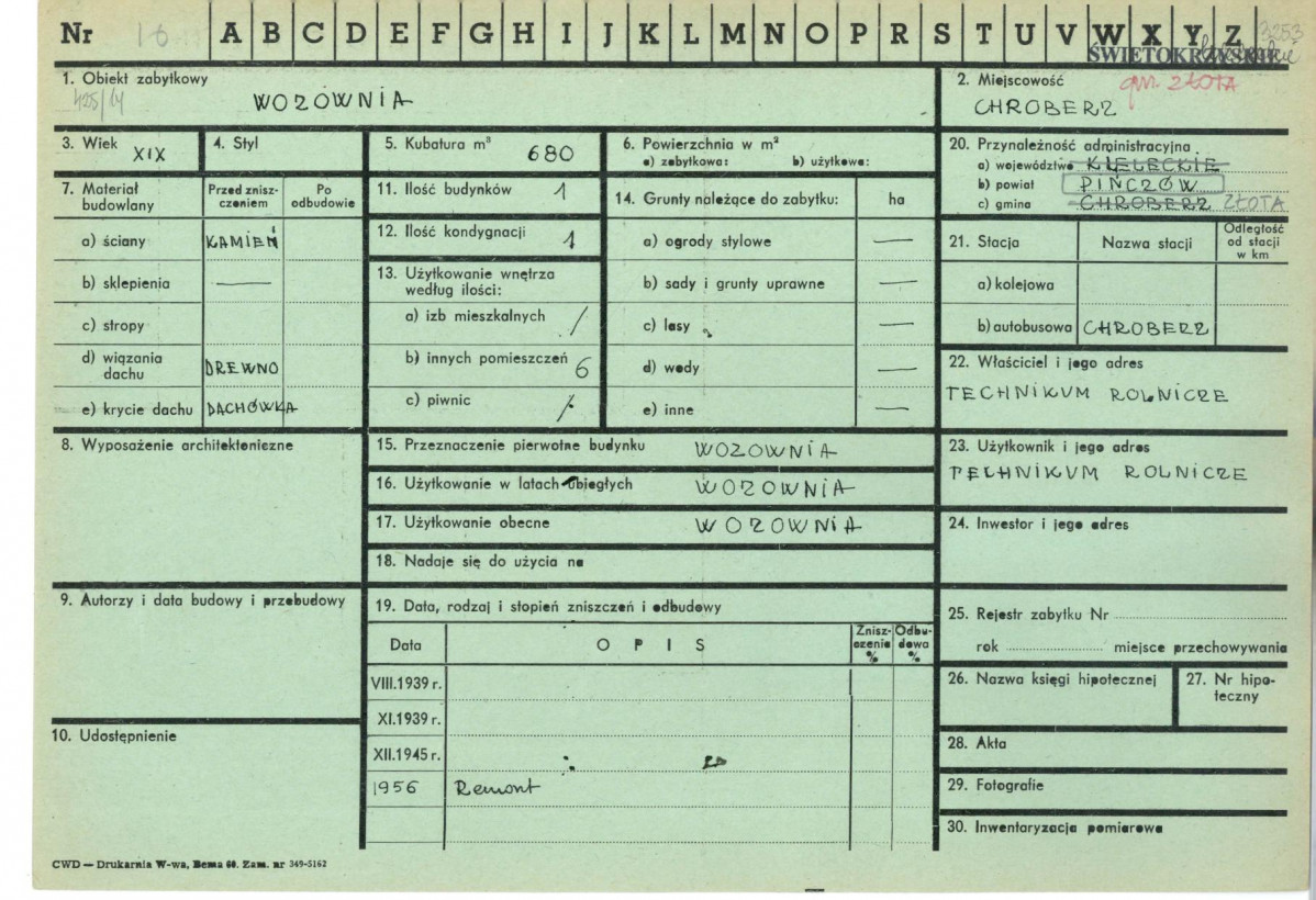 Karta zielona, skan nr 1