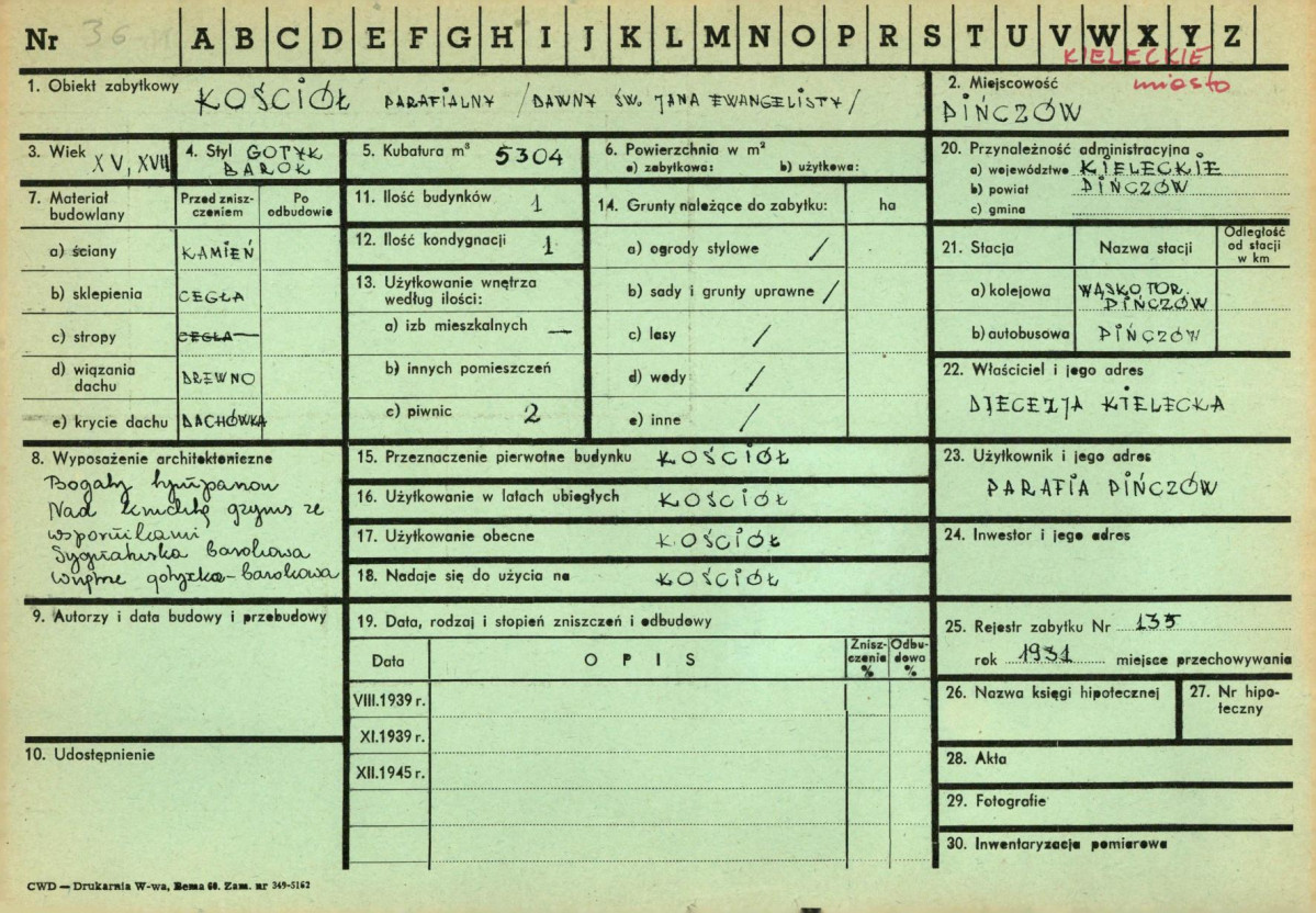 Karta zielona, skan nr 1