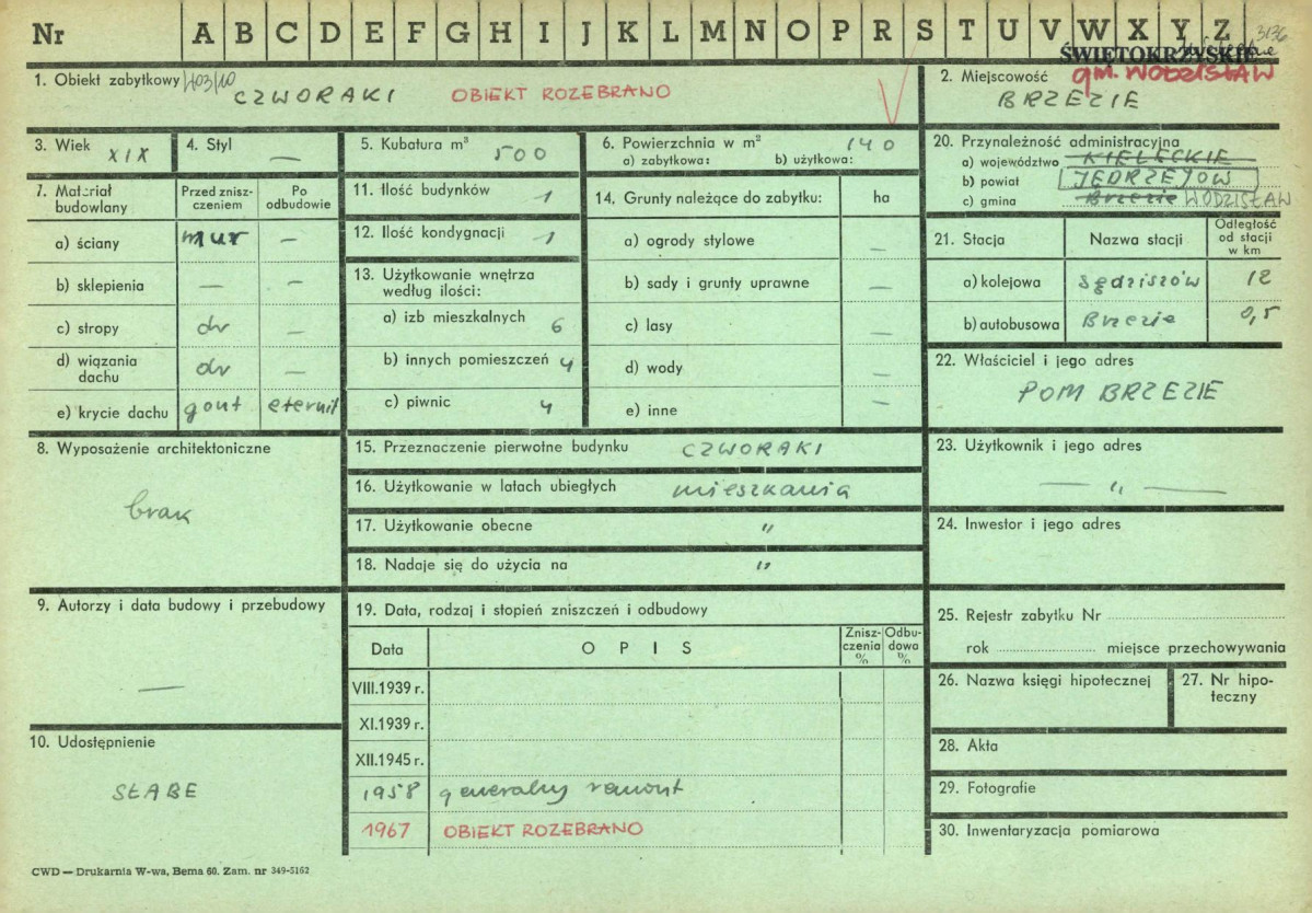 Karta zielona, skan nr 1