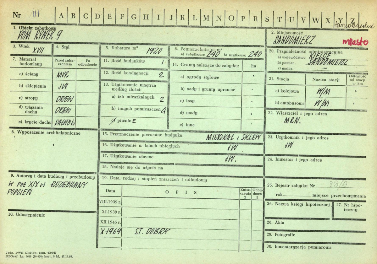 Karta zielona, skan nr 1