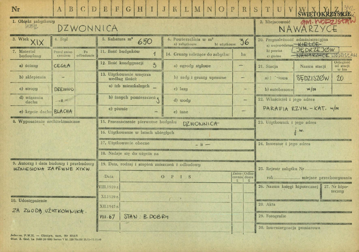 Karta zielona, skan nr 1