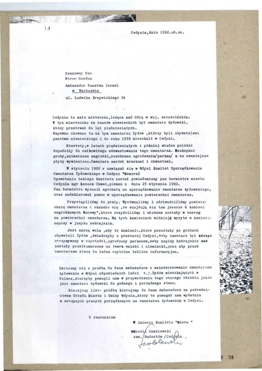 Karta cmentarza, skan nr 4
