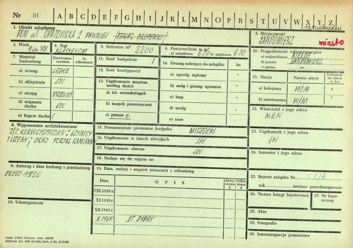 Karta zielona, skan nr 1