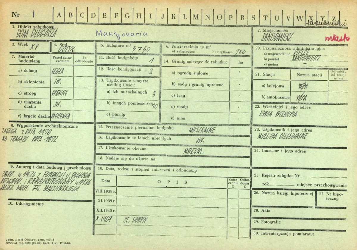 Karta zielona, skan nr 1