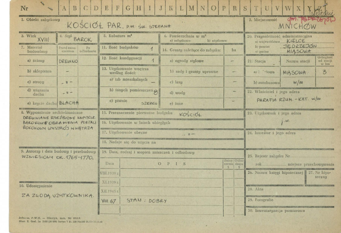 Karta zielona, skan nr 1